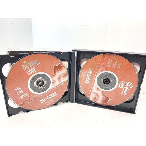 THE DA VINCI CODE A NOVEL DAN BROWN 5 CD Audiobook DAVINCI - Picture 9 of 13